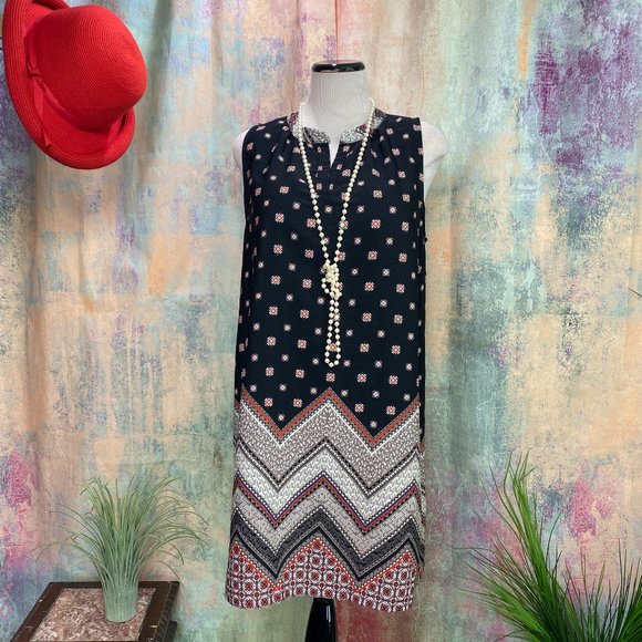 📌Sweet Rain Comfortable 70s Style Slip-on Dress - Picture 1 of 13